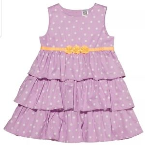 Carter's Dress Me Up Tiered Polka Dot Dress
